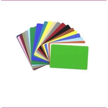 Cartões PVC Coloridos